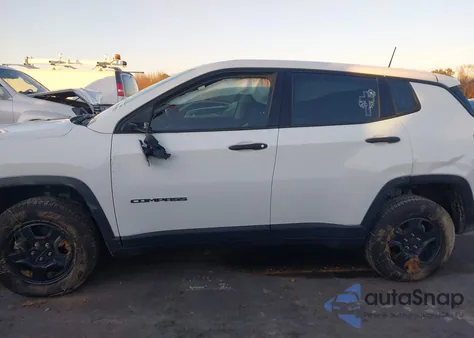 2020 Jeep Compass Sport 4X4 z USA, uszkodzony, nr VIN 3C4NJDAB7LT101537